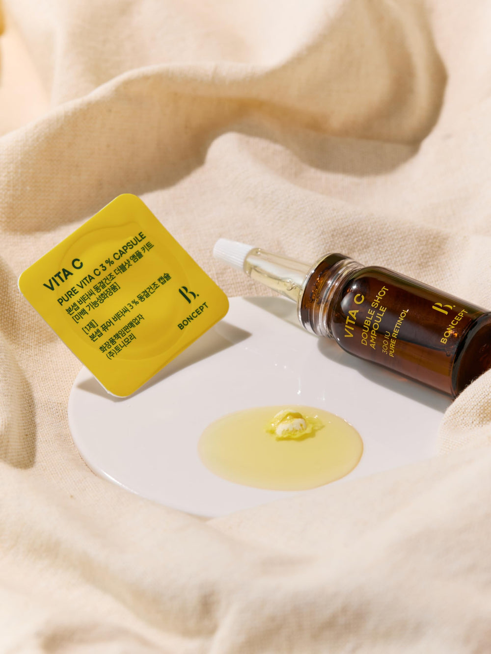 BONCEPT Vita C blends retinol and niacinamide for balanced care