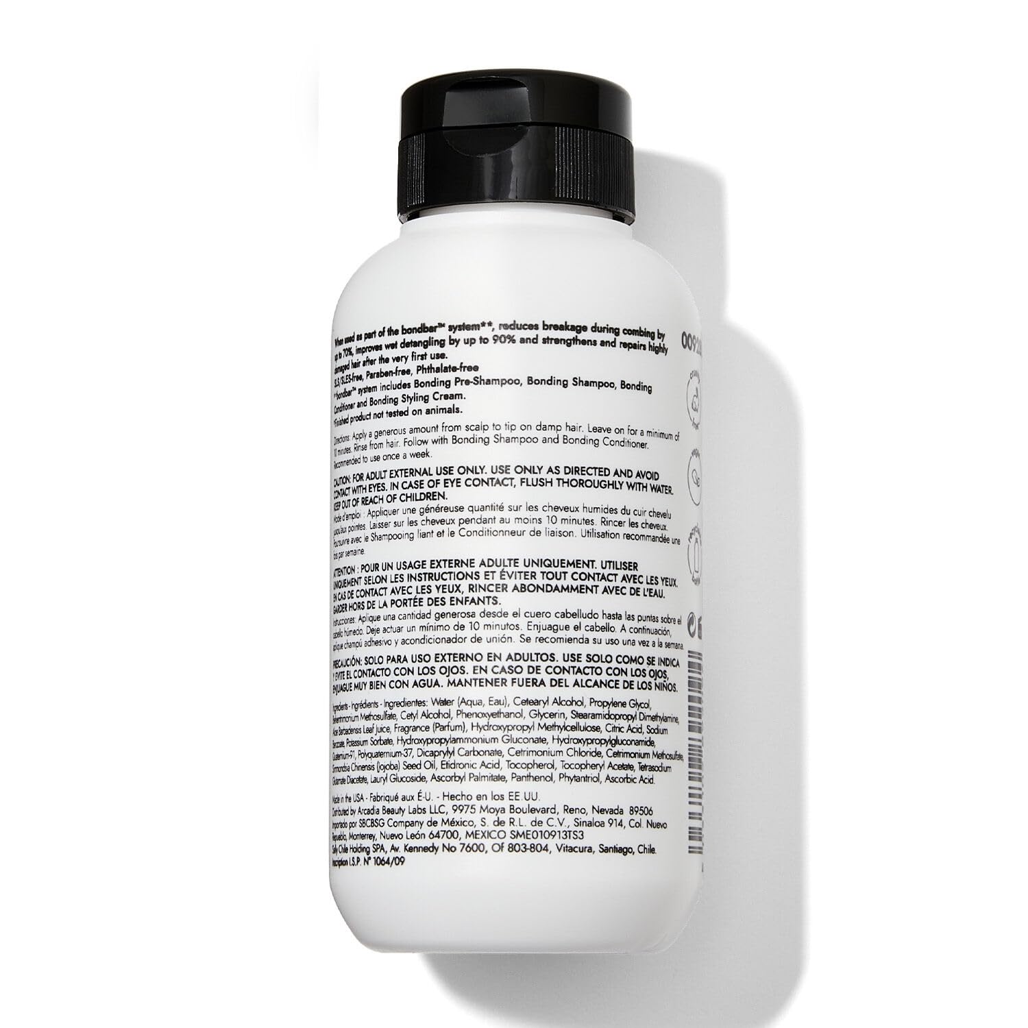 Bondbar PreShampoo Repair after wash shine on styled hair.