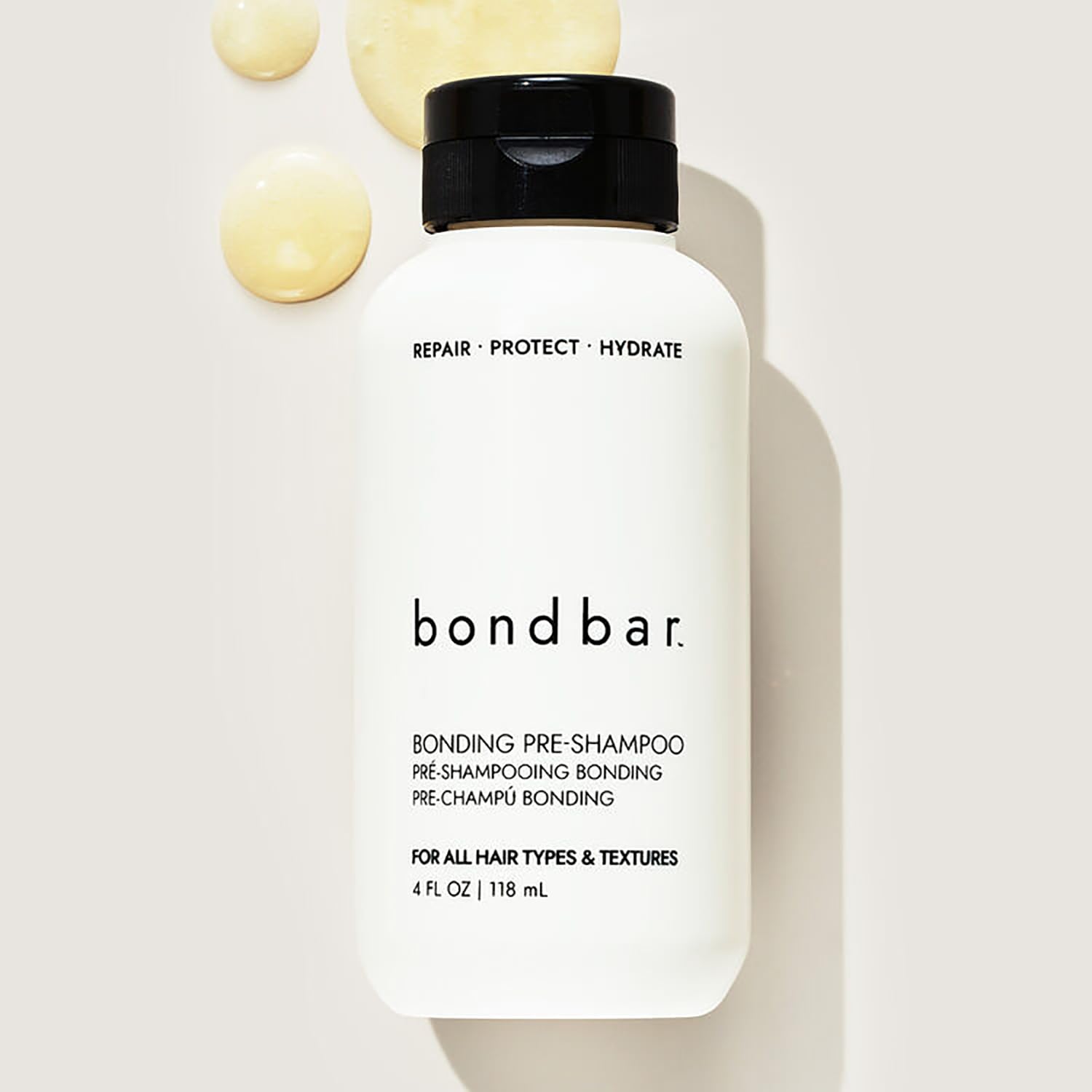 Bondbar PreShampoo Repair packaging shows gel texture for easy application.