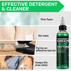 Bondtech Jabón Verde Tattoo: limpieza de equipos de tatuaje sin irritación