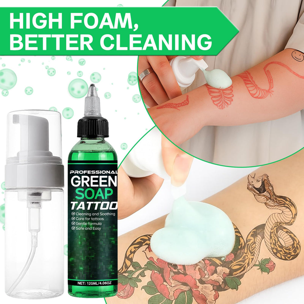 Bondtech Jabón Verde Tattoo: producto listo para estudio o viaje