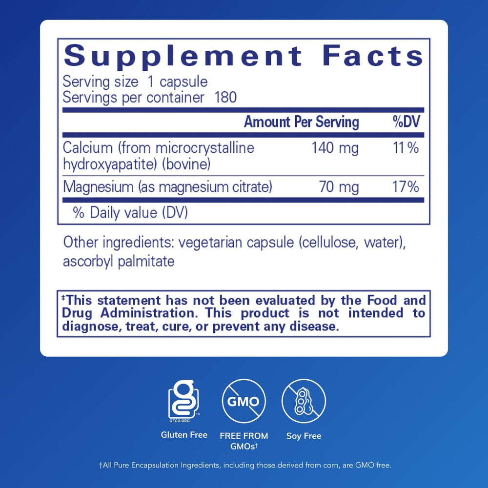Calcium MCHA with Magnesium for bone health promo