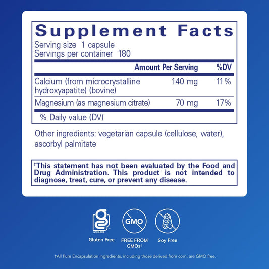 Calcium MCHA with Magnesium for bone health promo