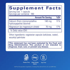 Calcium MCHA with Magnesium for bone health promo