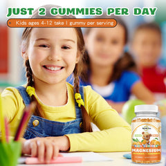 Magnesium glycinate gummies for bone health and sleep support