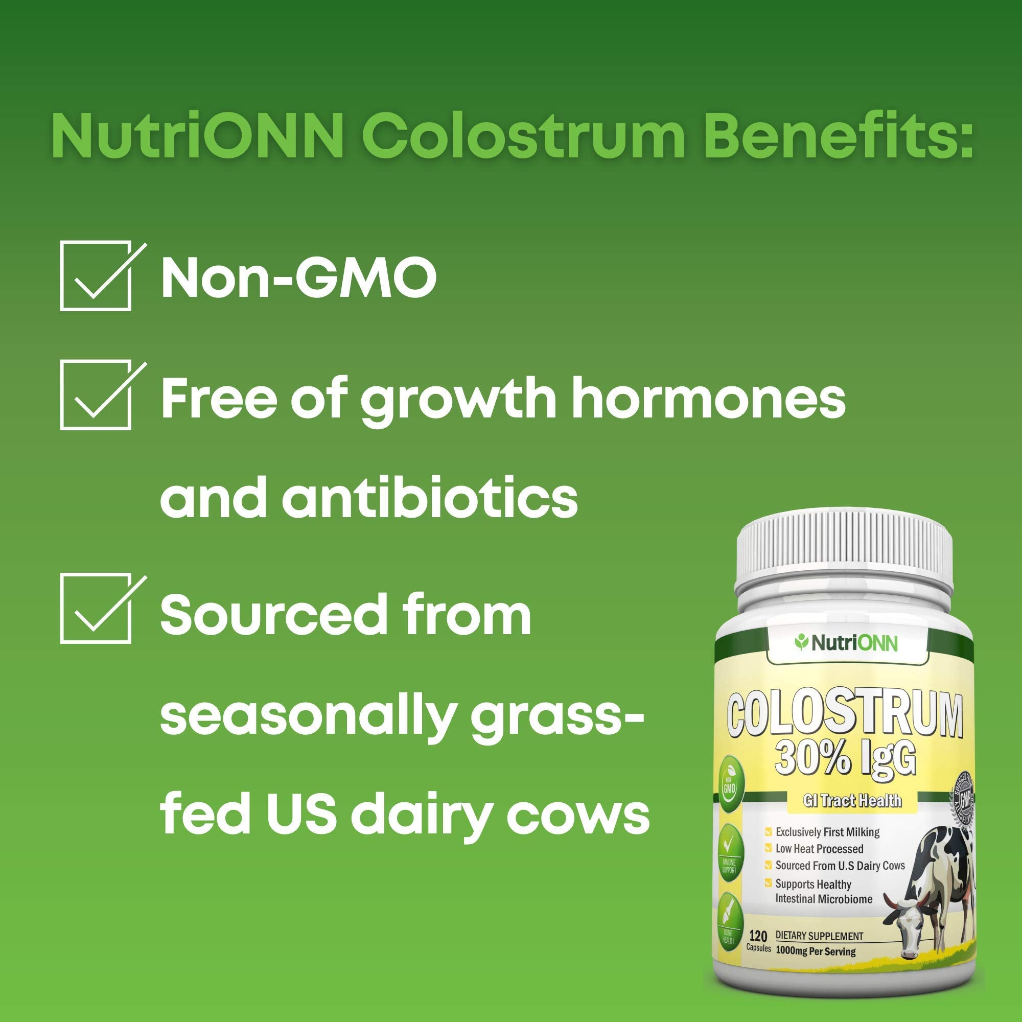 Colostrum supporting bone and muscle health