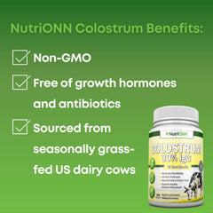 Colostrum supporting bone and muscle health