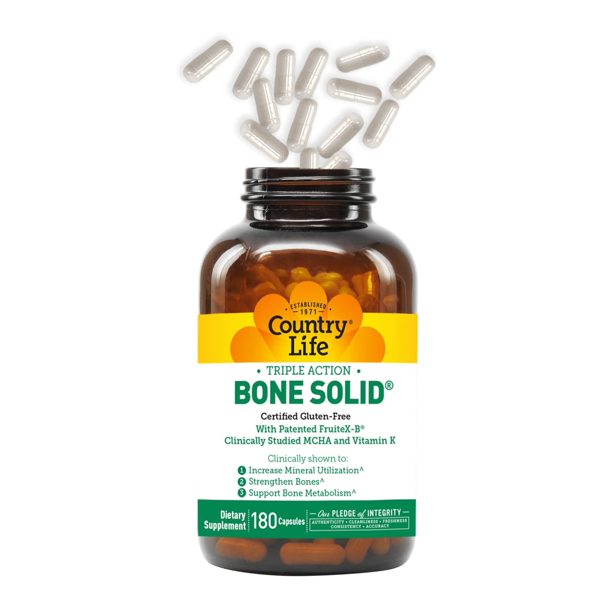 Vitamin K2 and D3 on Bone Solid packaging