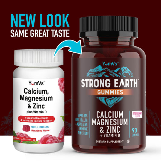 Gummies supporting bone and teeth health