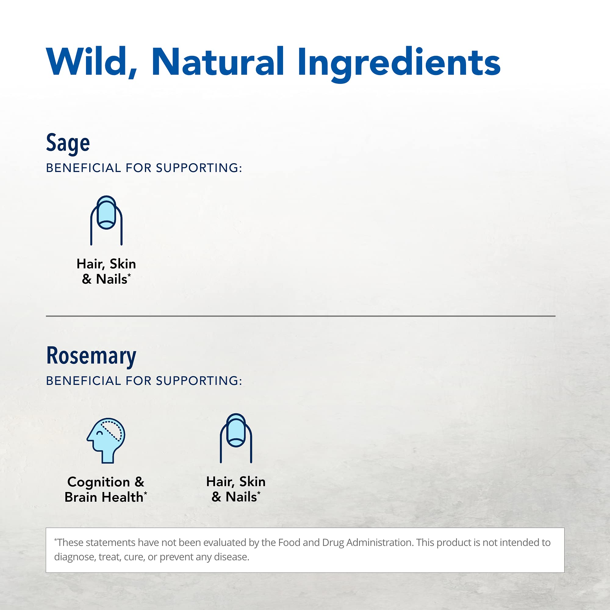 Ingredients: sage, oregano and rosemary