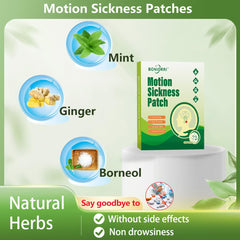 BONIORRI patches packaging—compact, portable travel essential for on-the-go relief.
