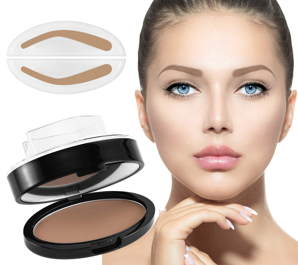 Boobeen Eyebrow Seal Stamp Powder packaging shown for easy brows