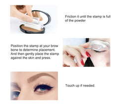 Boobeen Eyebrow Seal Stamp Powder waterproof formula for all-day wear