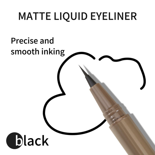 Boobeen Eyeliner Liquid Pen showing waterproof formula for lasting definition.