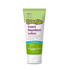 Boogie Insect Repellent Lotion bottle front with 20 percent picaridin protection for the family