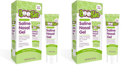 Boogie Saline Nasal Gel bottle top view showing soothing hydration for dry noses.