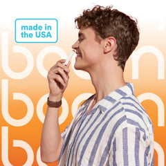 BoomBoom nasal stick delivers a cooling sensation for fast, refreshing inhalations on demand.