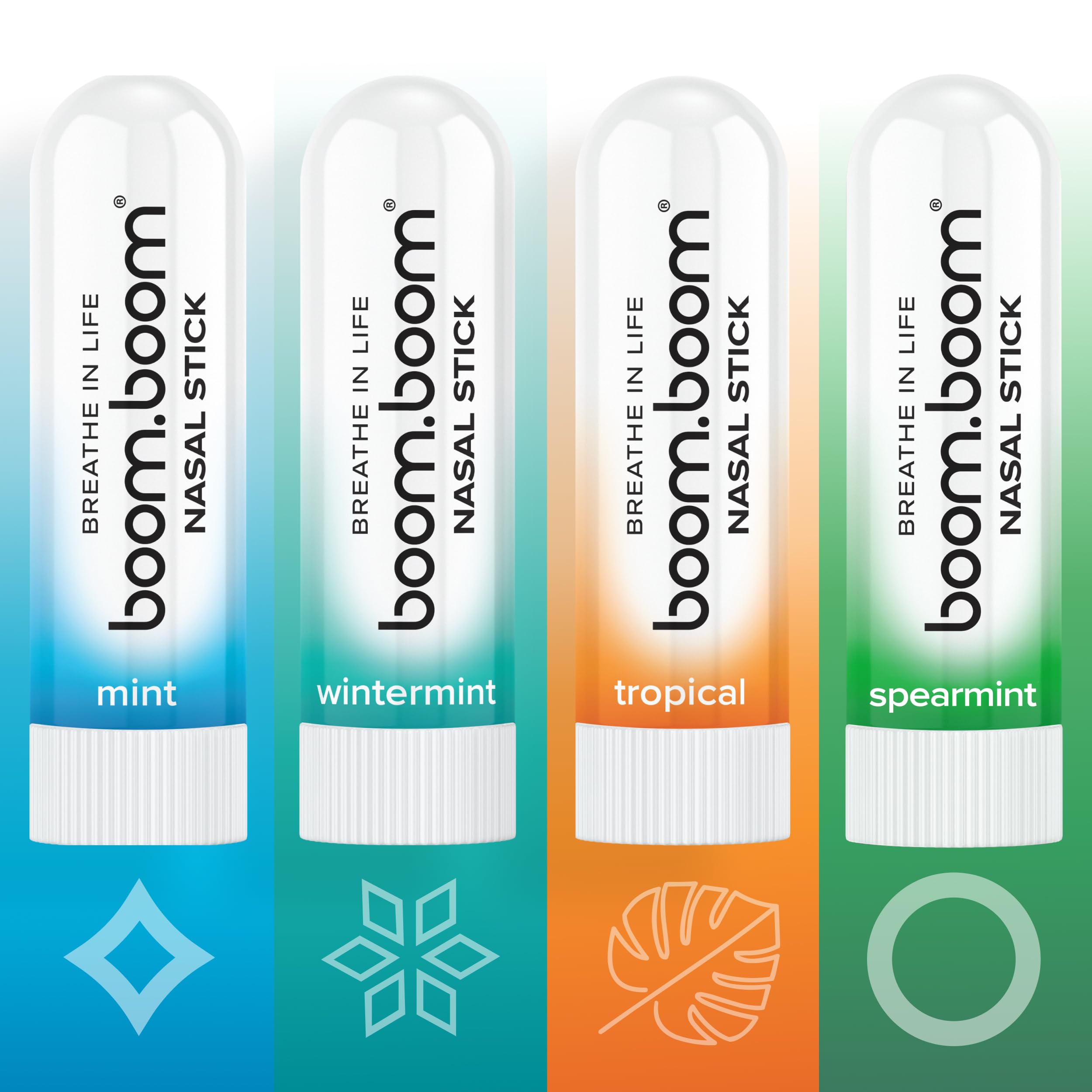 BoomBoom nasal stick pocket-sized design fits easily in a pocket
