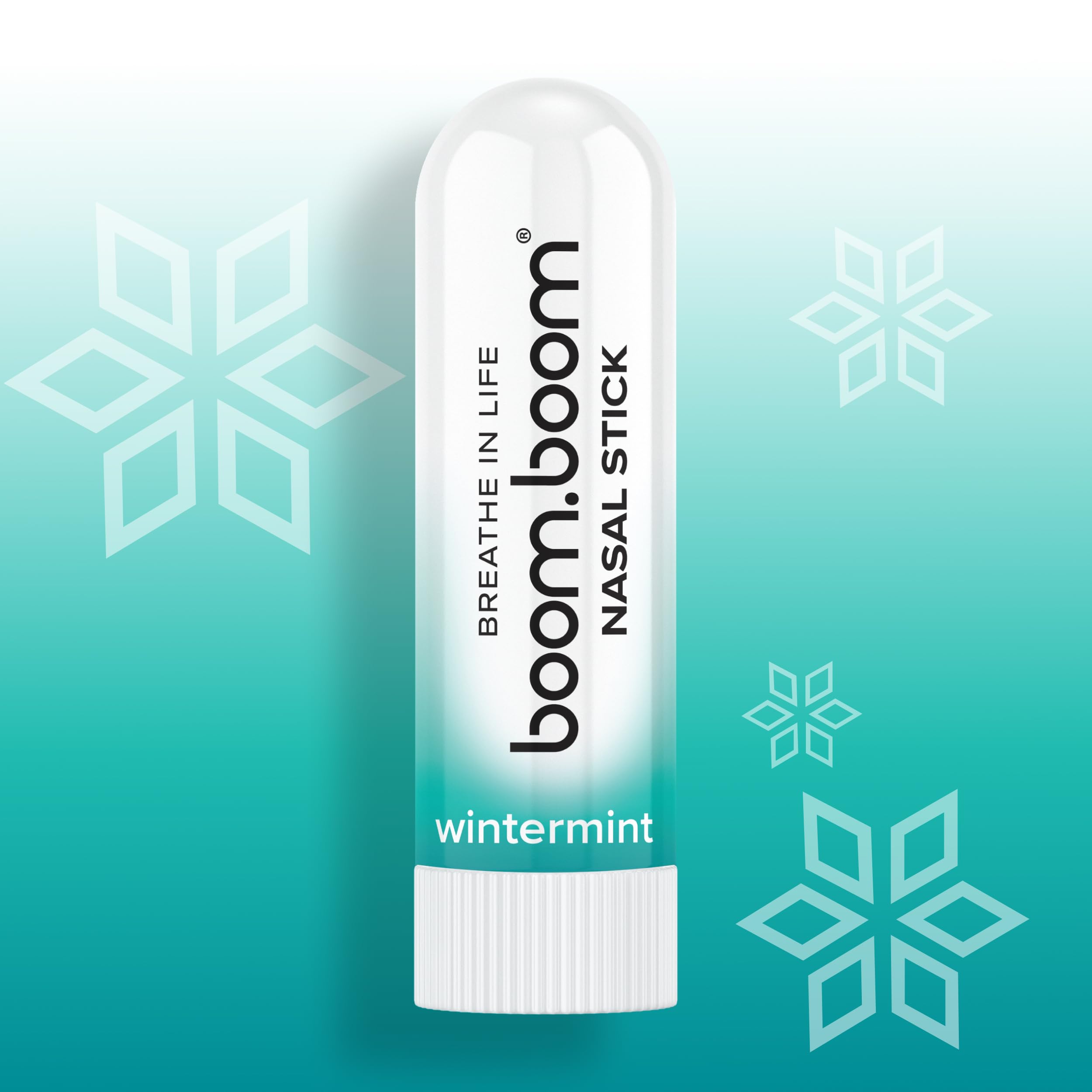 BoomBoom Nasal Stick everyday-use cooling sensation for a refreshing inhale.