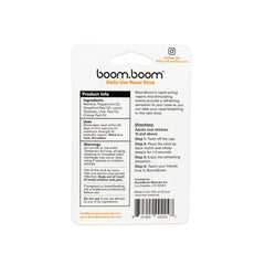 BoomBoom nasal stick suits workouts and study sessions for focused, fresh breathing.