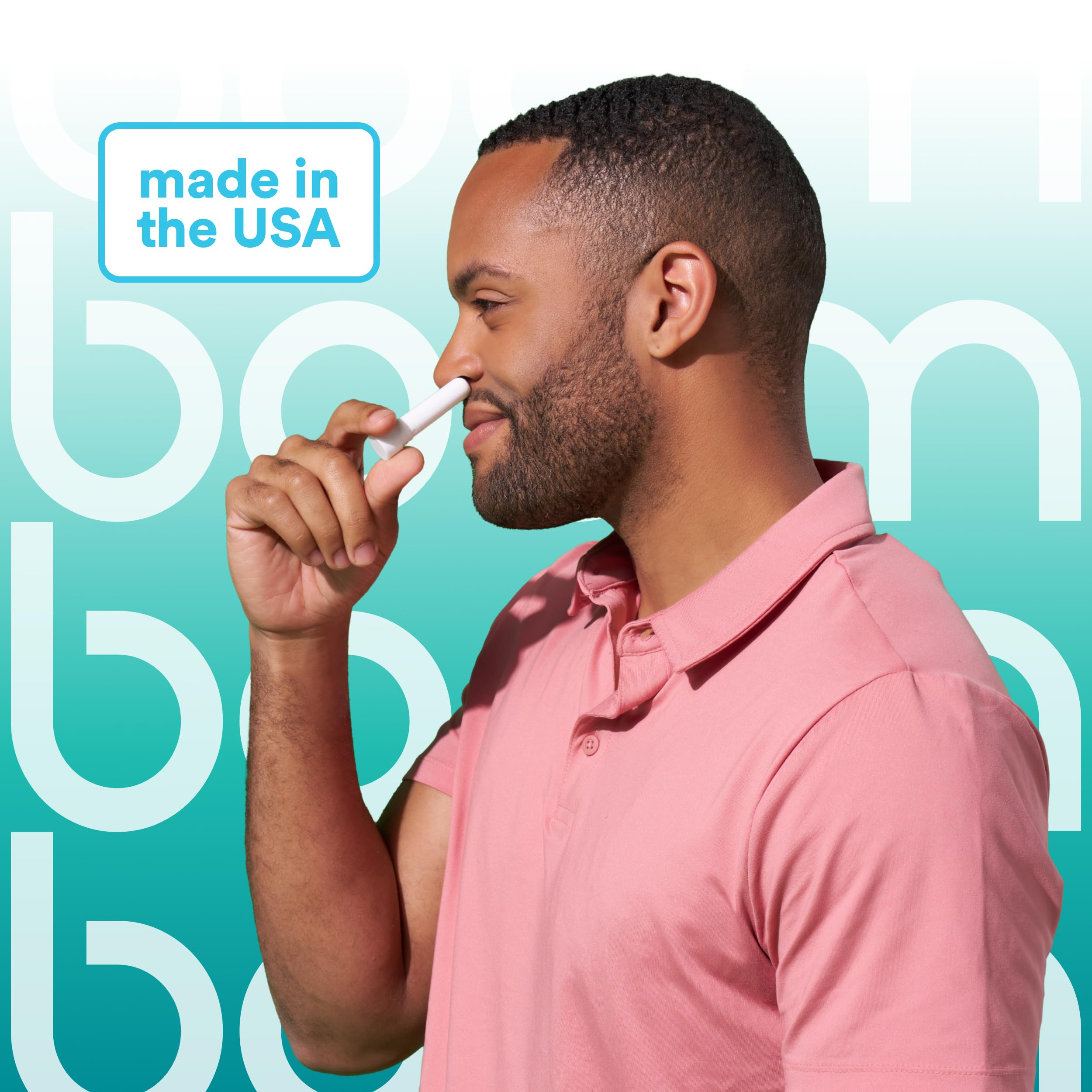 BoomBoom Nasal Stick demonstrates Vapor Flow Technology delivering balanced vapors for quick breath support.