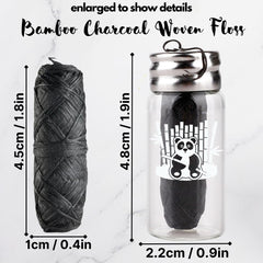 Refill heads for Boonboo charcoal woven dental floss