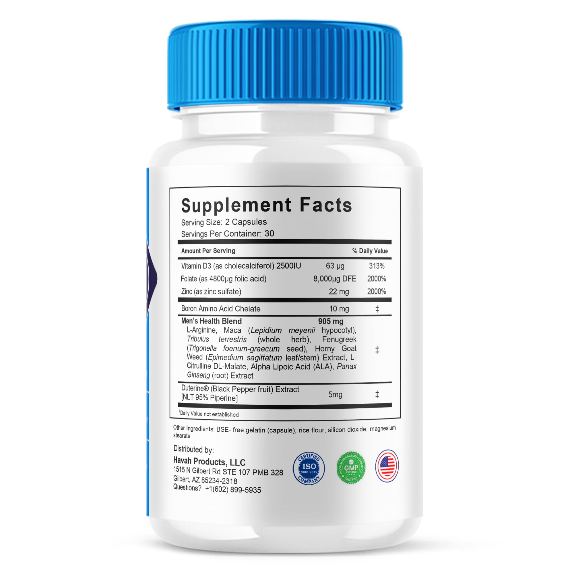 BoostTRT 120 capsules label close-up