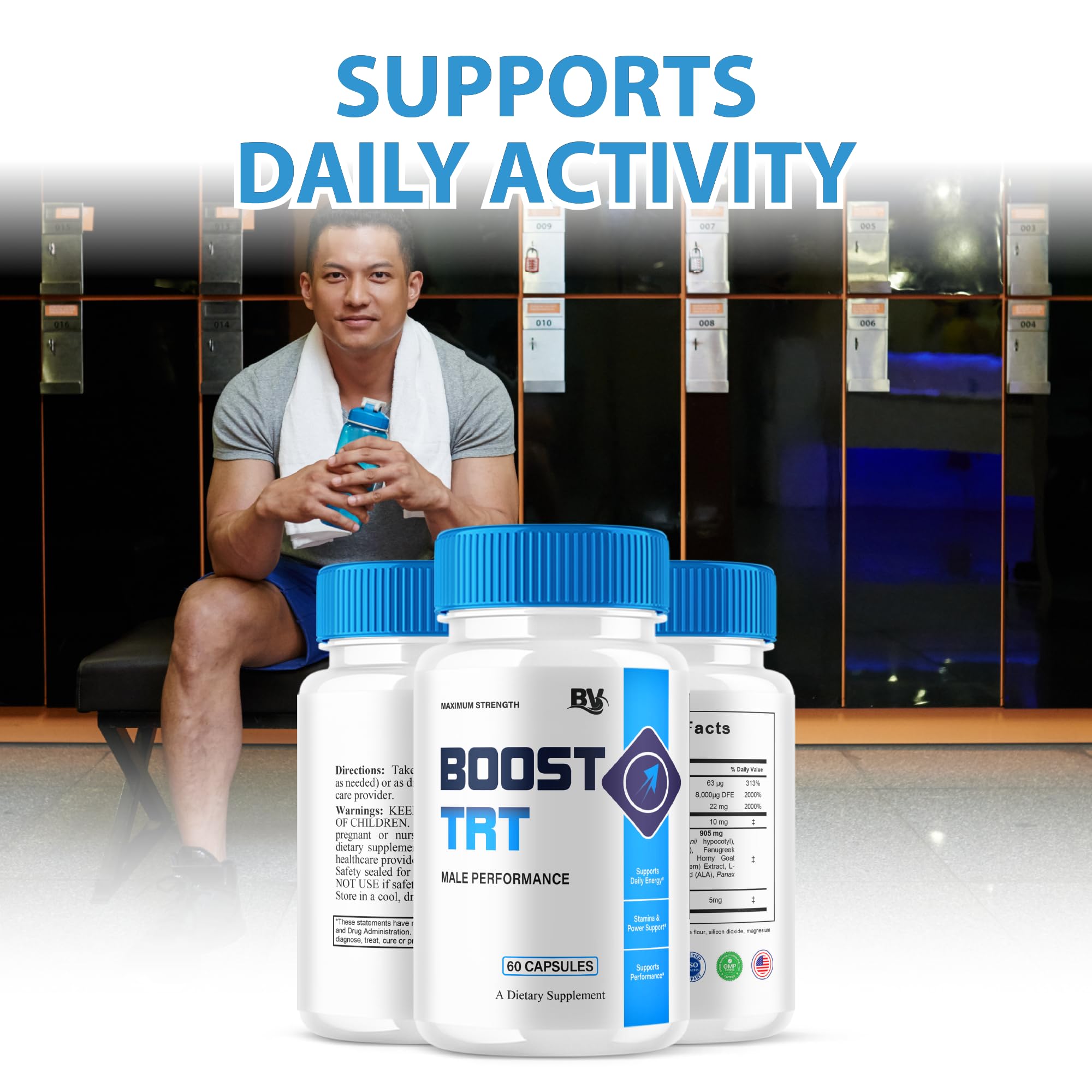 BoostTRT Advanced multivitamin bottle