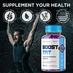 Serving size information for Boost TRT Gummies