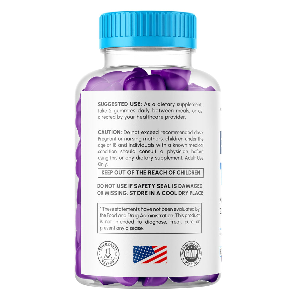 Boost TRT Gummies packaging and branding