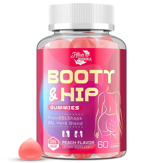 Front view of Booty Gummies for Women bottle