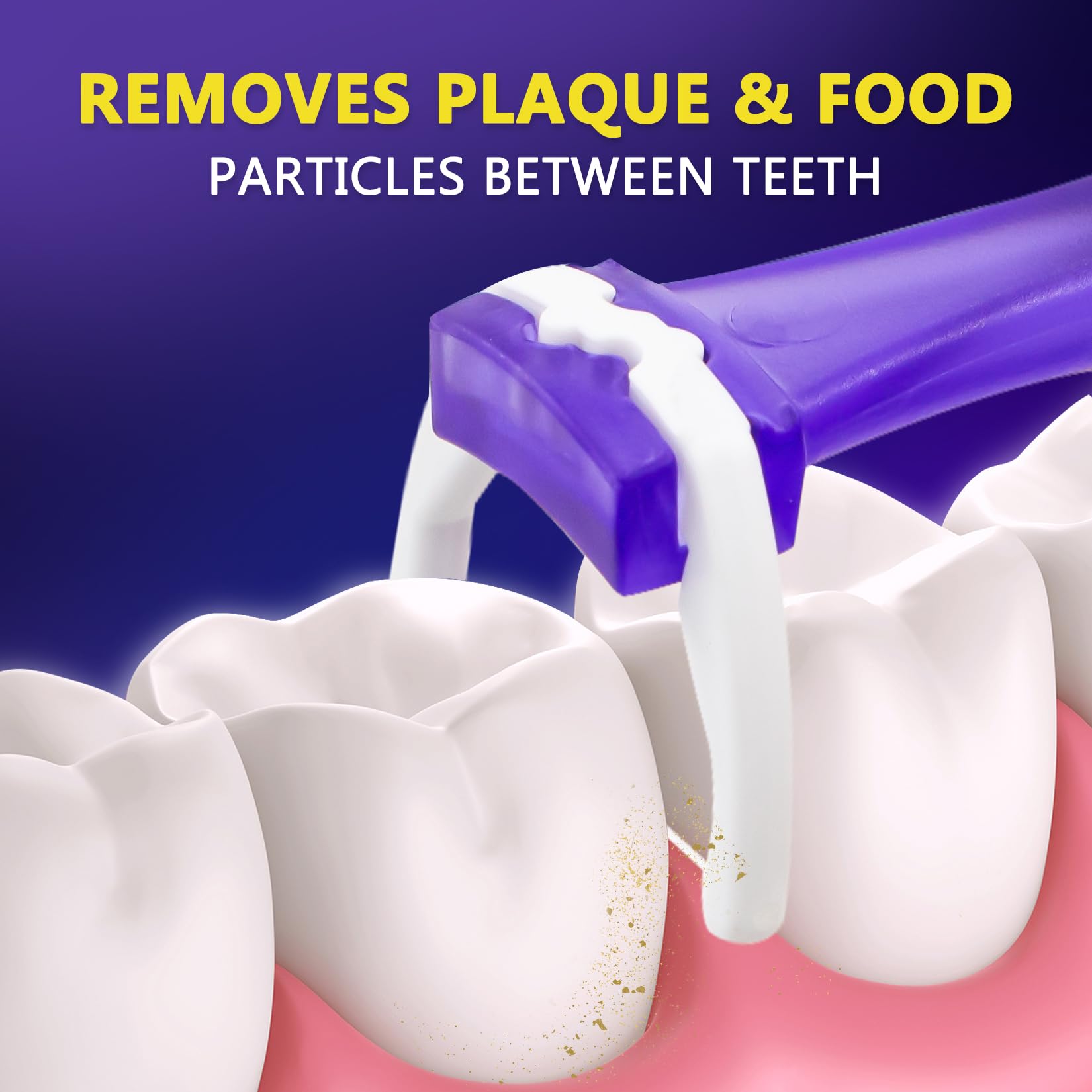 Ergonomic handle of Bopika dental floss
