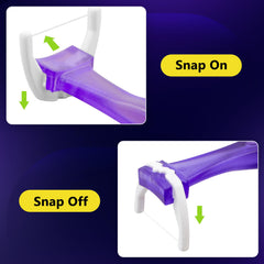 Close-up of extra-strength floss material