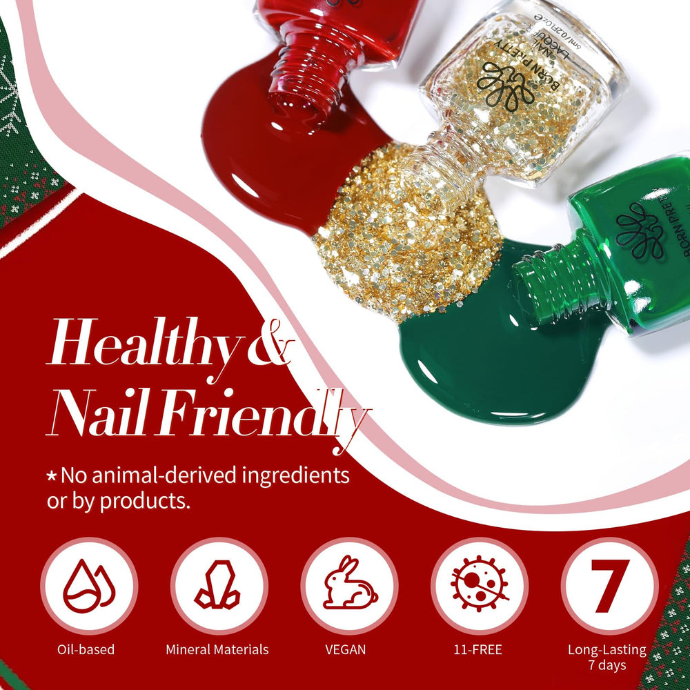 Born Pretty Christmas nail polish gift set for thoughtful holiday presents