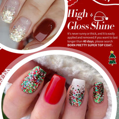 Born Pretty Christmas nail polish glitter variant for sparkling Christmas designs