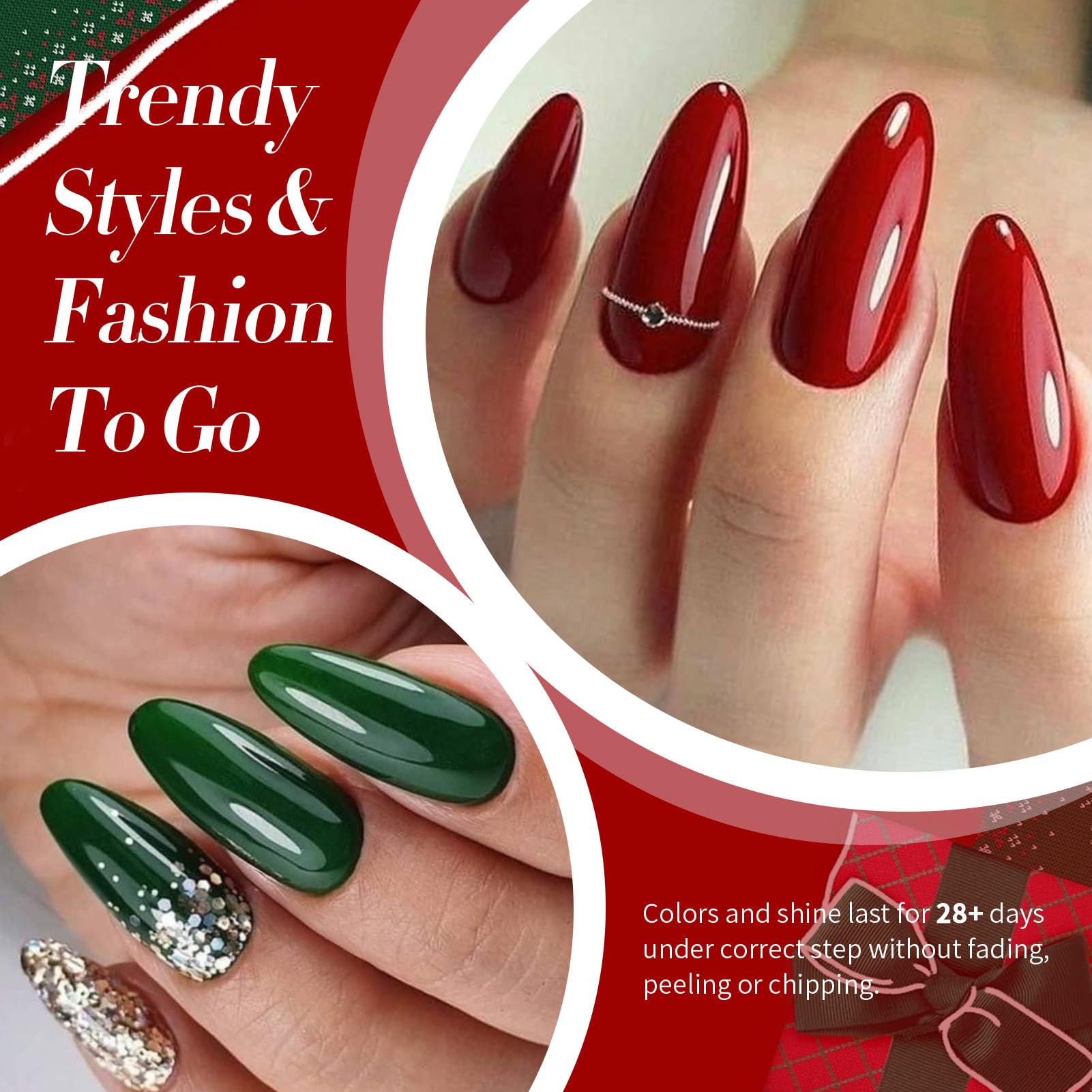 Born Pretty Christmas nail polish gold shade for luxurious manicure matches outfits