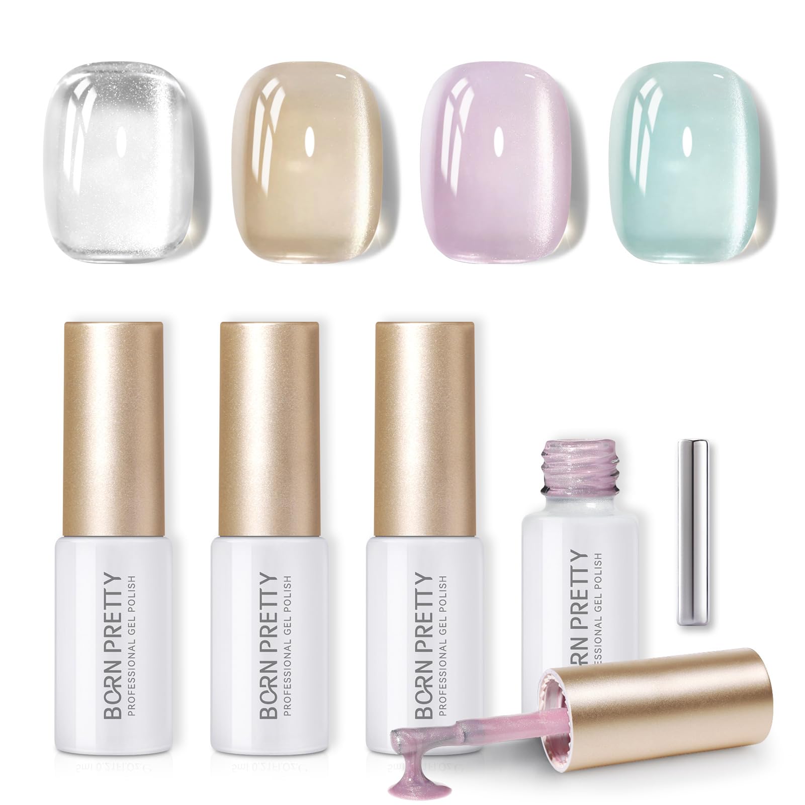 Born Pretty Gift-ready nail polish kit for birthdays and celebrations.