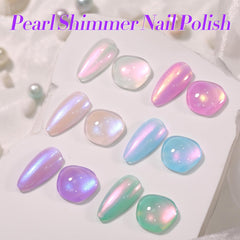 Born Pretty pink pearl nail polish provides soft feminine tones for everyday wear