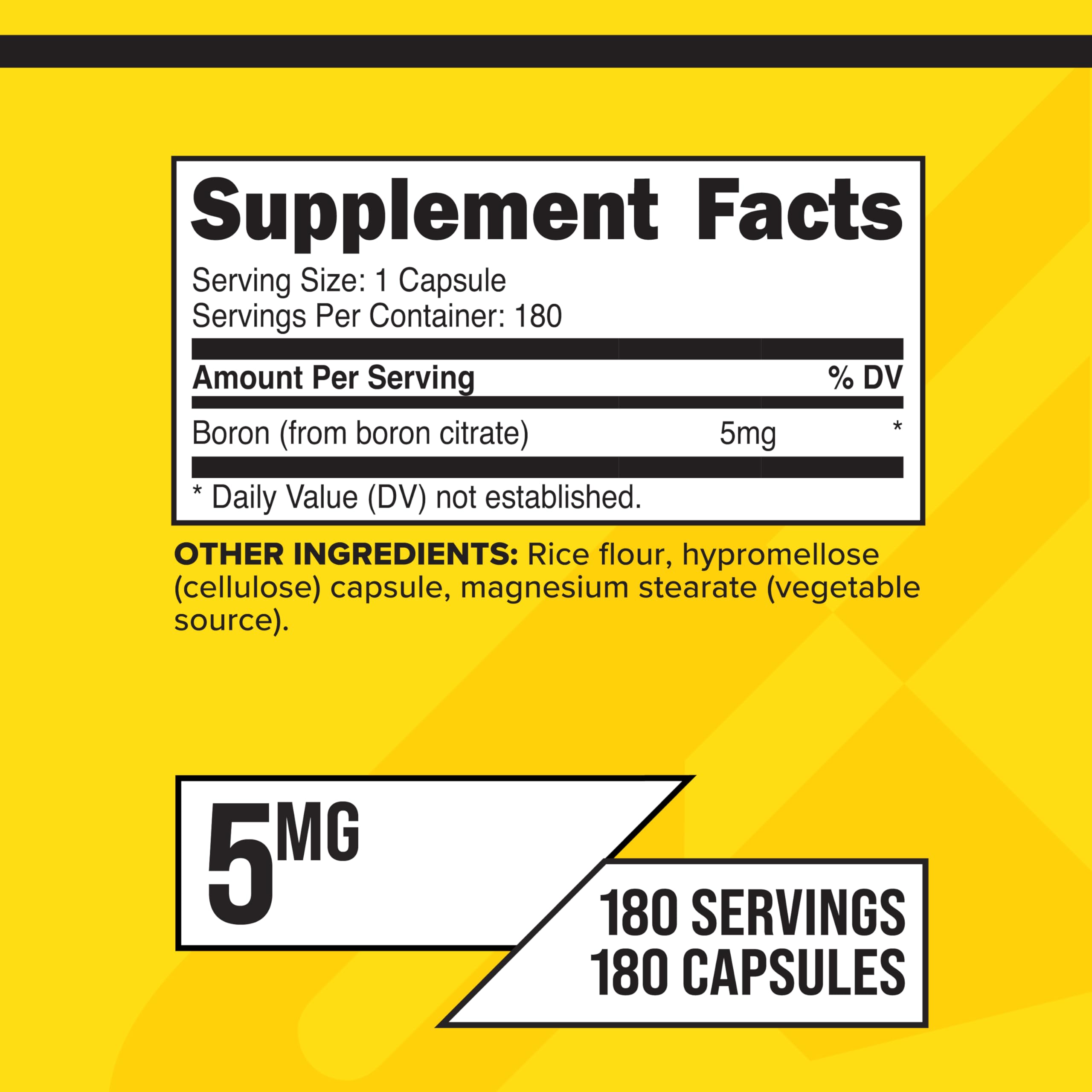 Boron citrate ingredient illustration