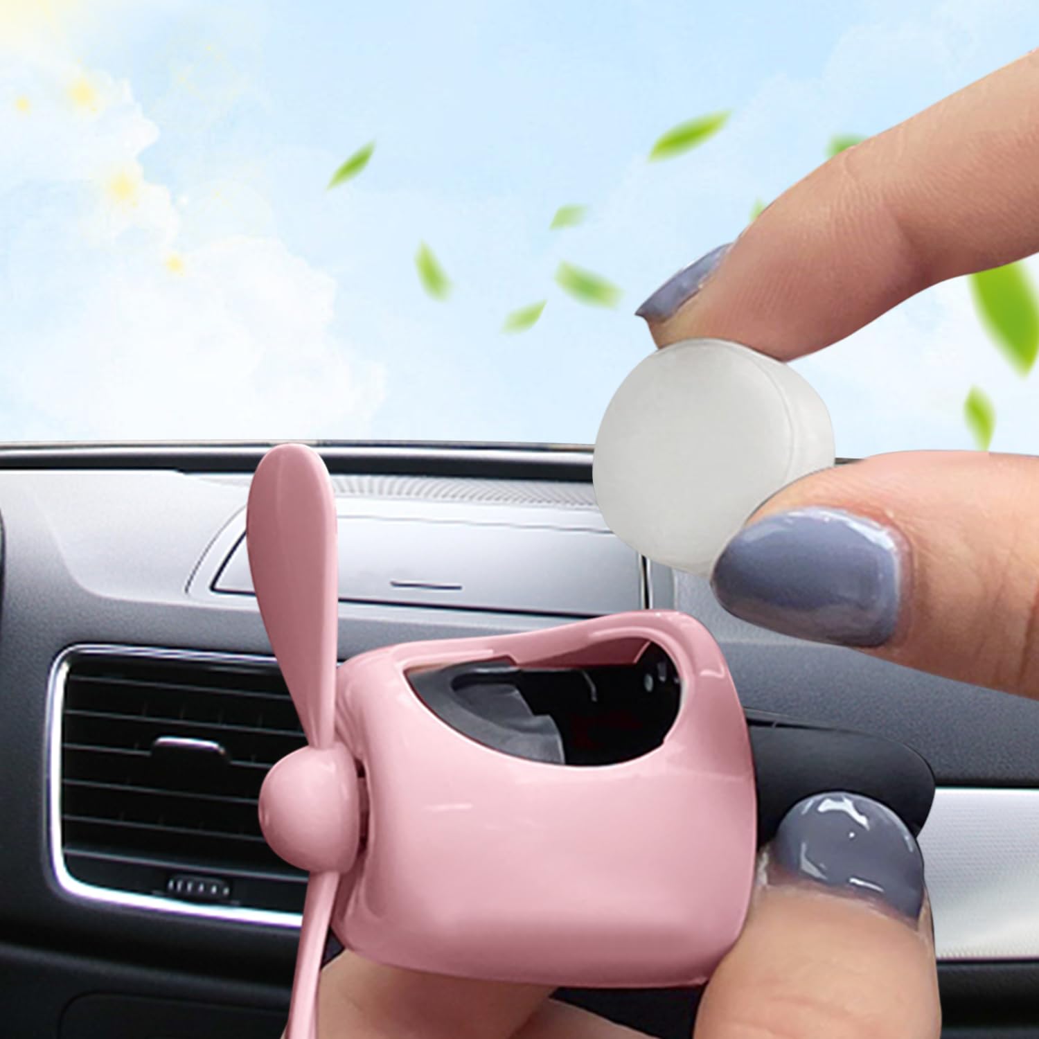 BOSMIOW easy-use oil drops image demonstrates quick fragrance refresh