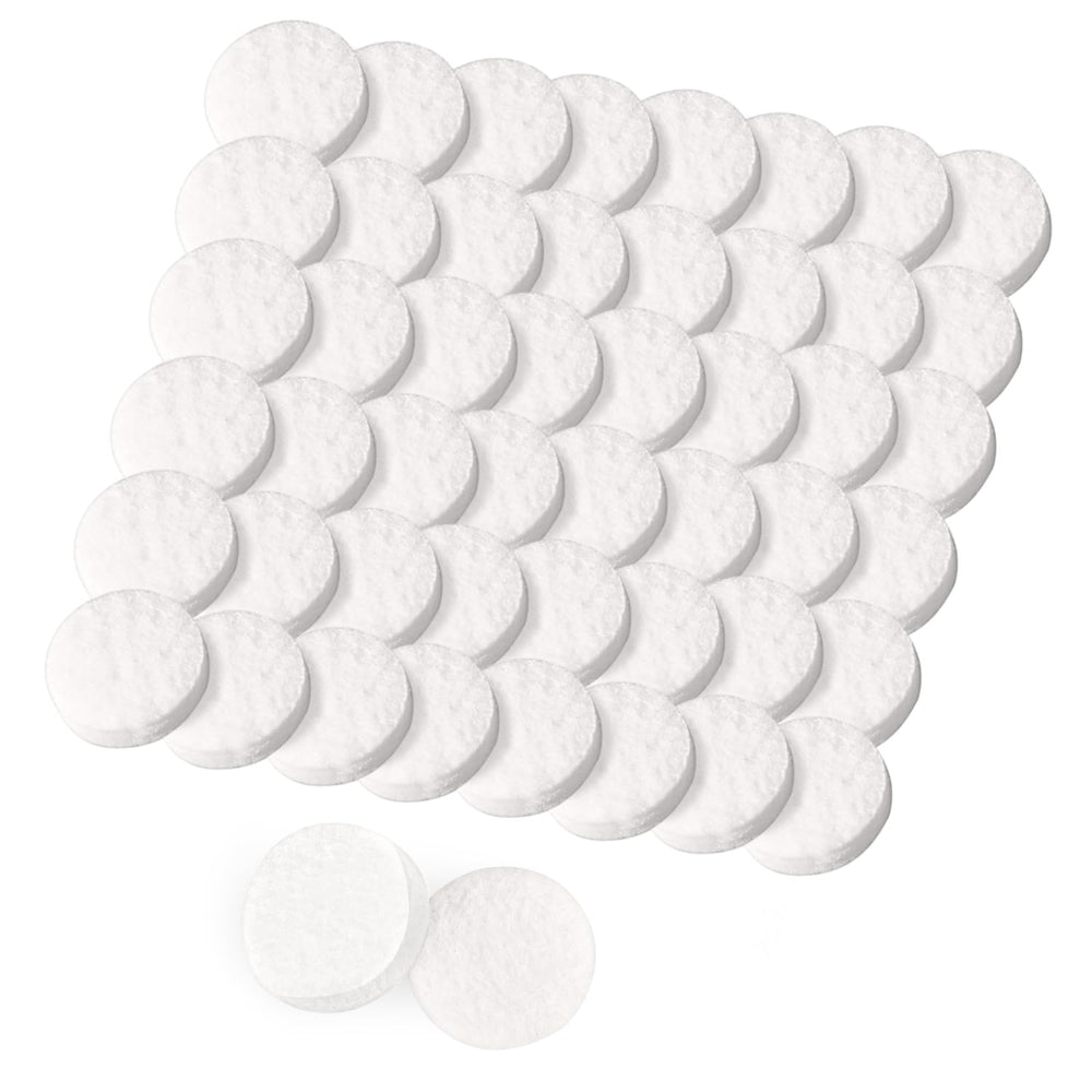 BOSMIOW white oil refill pad closeup showing high absorption for lasting fragrance