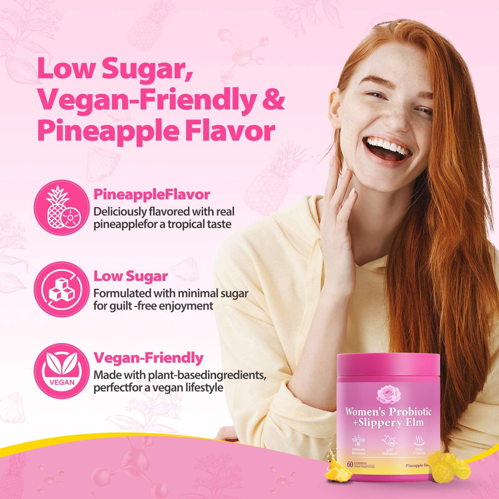 Gummy texture and plant-based ingredients for BOSNETHUINH