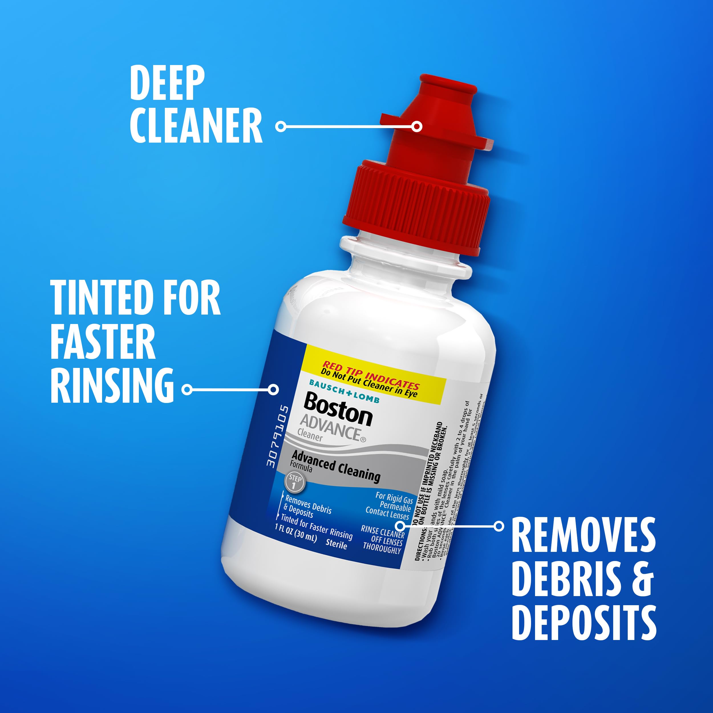 Boston Advance Cleaner label on bottle