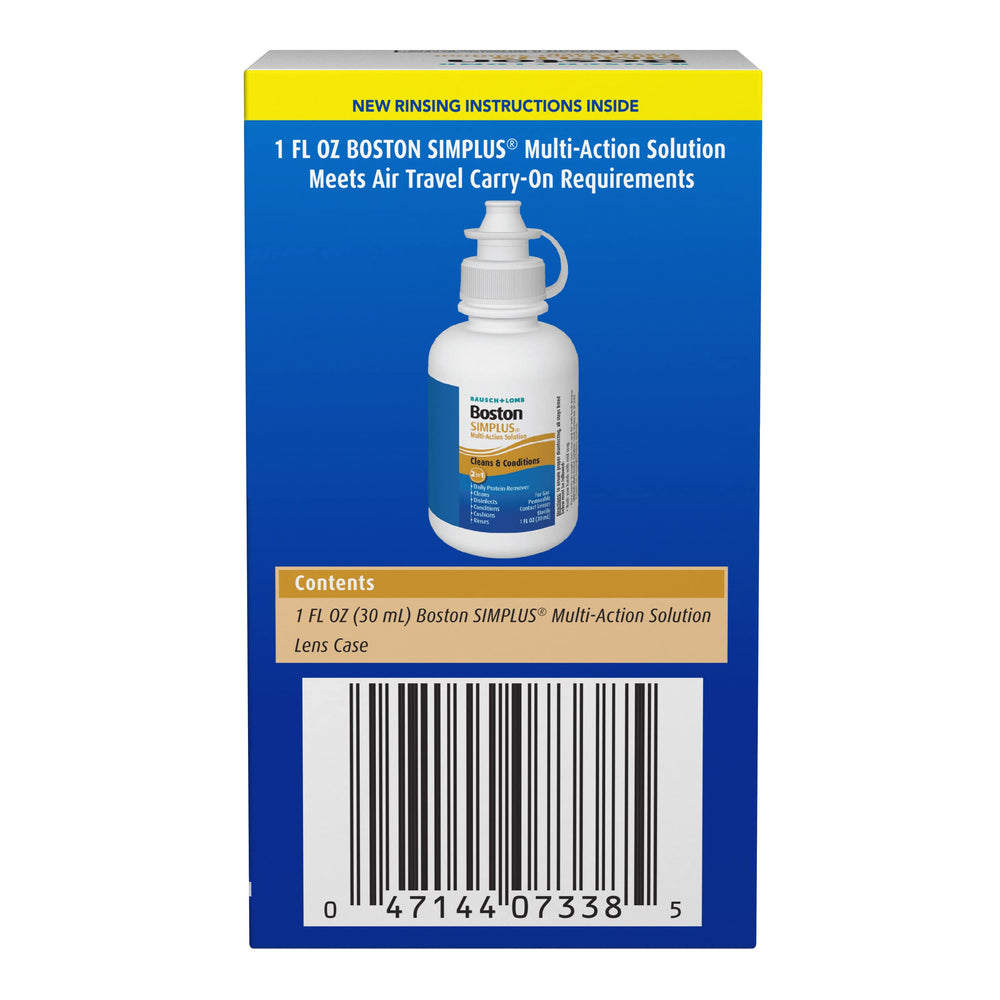 Back view of the 1 oz Boston Simplus bottle