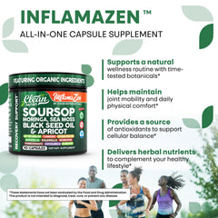 Boswellia and bitter melon supplement capsules