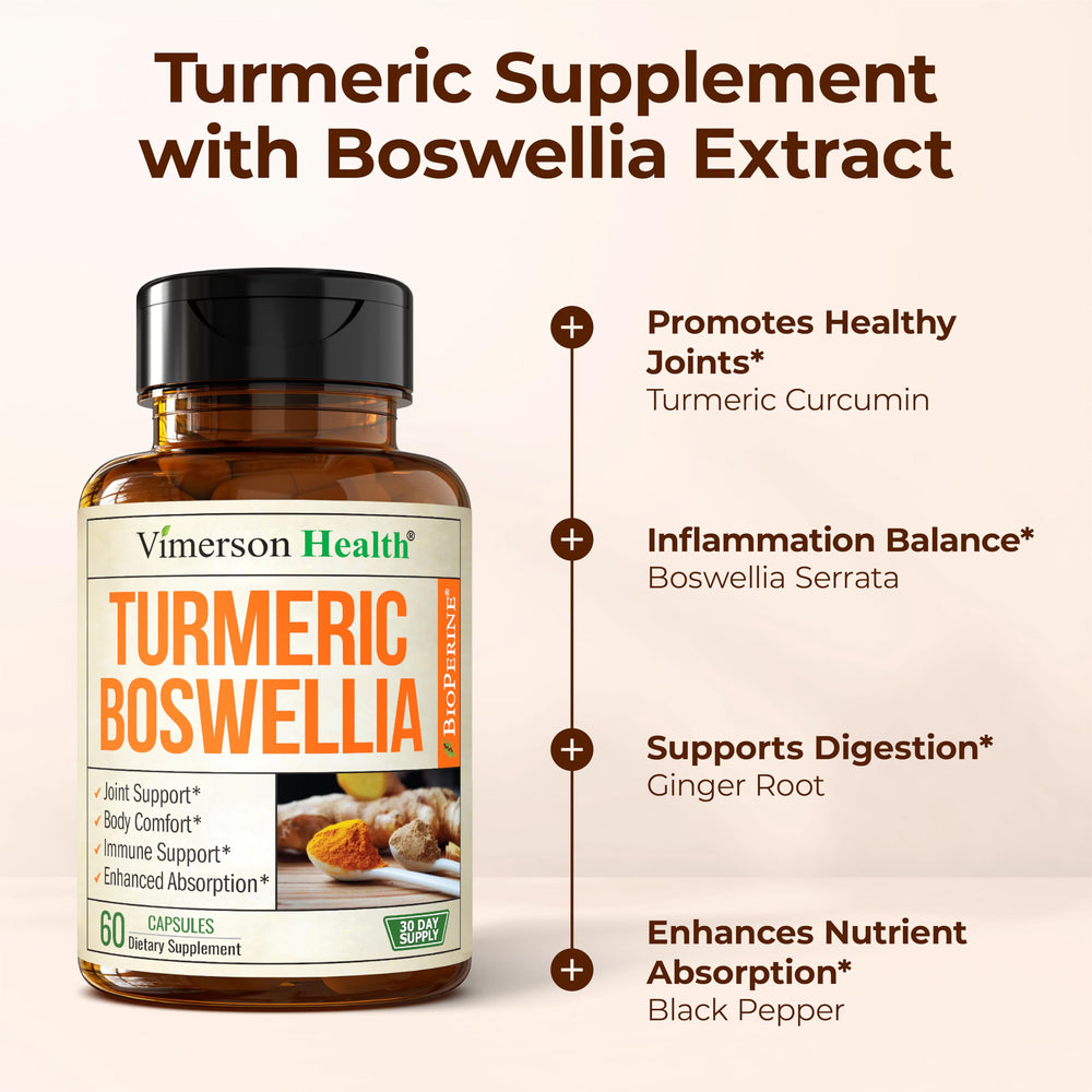 Boswellia extract 65% boswellic acid label on bottle
