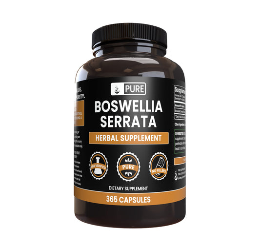 Boswellia Serrata 365 capsules bottle – front view
