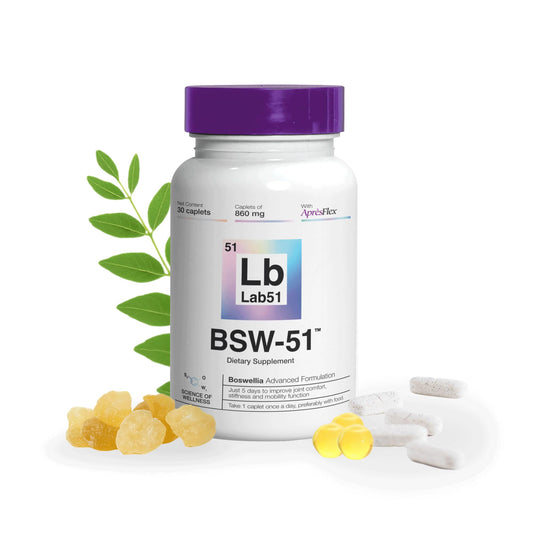Boswellia Serrata AprèsFlex Advanced Joint Support bottle label