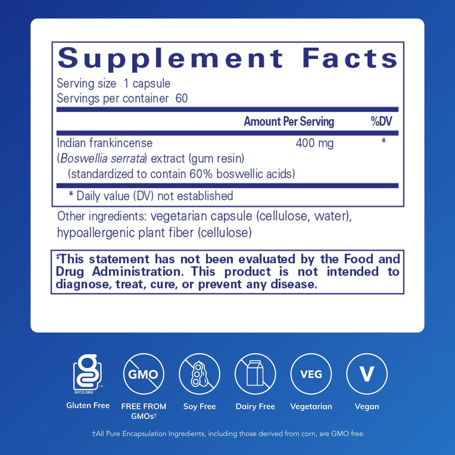 Boswellia for digestive health support