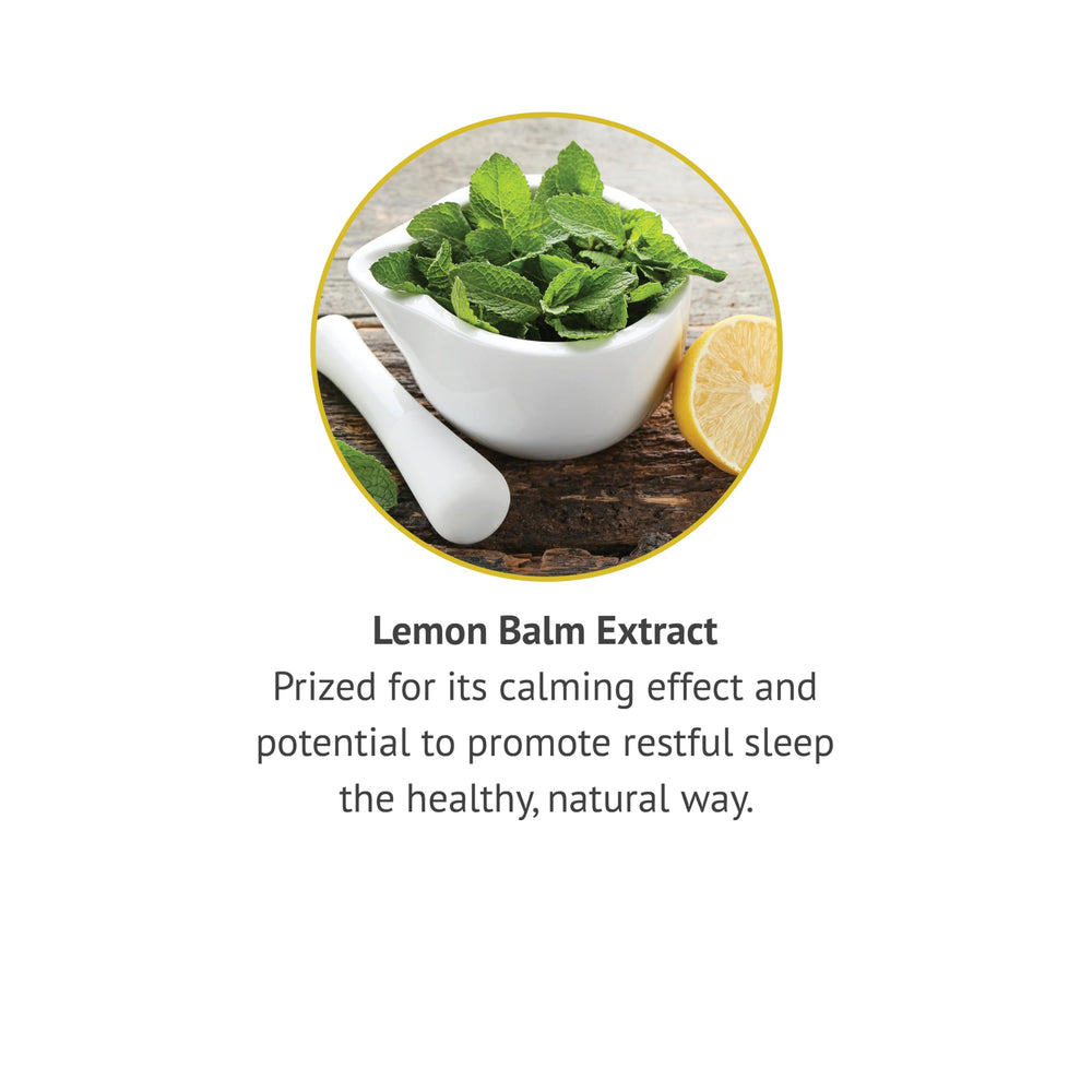 Gluten-free icon associated with lemon balm extract